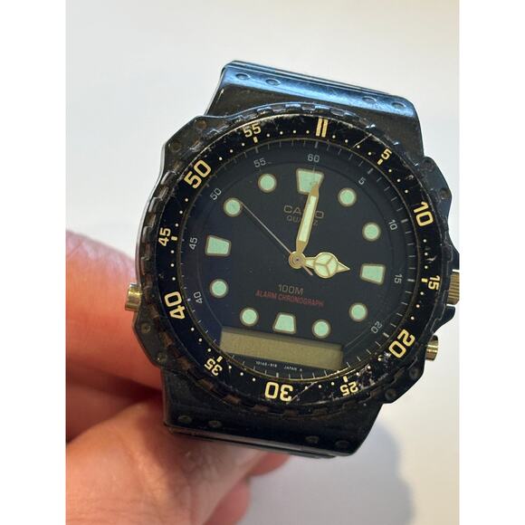 Vintage CASIO Diver Watch Untested - Picture 1 of 4
